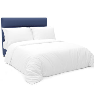 Essential Cotton Sateen White Bed Linen Value Set - 