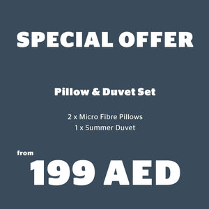 Essential Summer Duvet + Micro Fibre Pillow Value Set - 