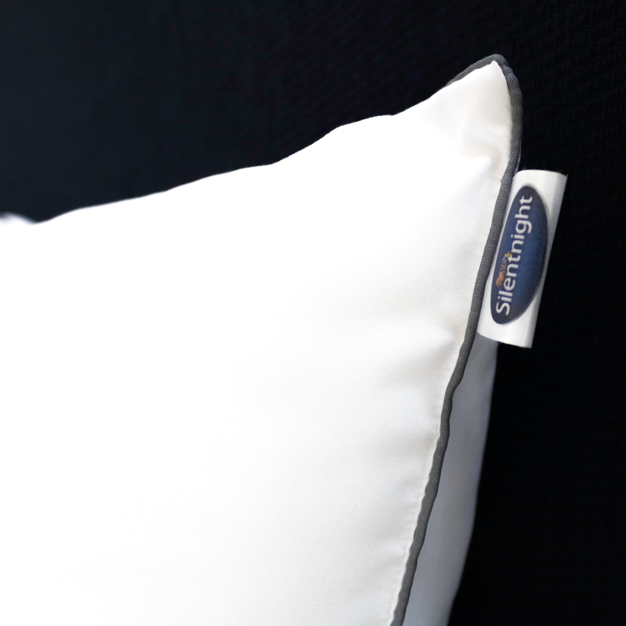 Luxury Micro Fibre Pillow w/ Silver Piping - Pillow